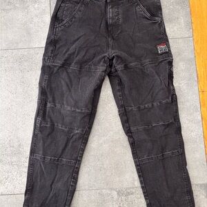 Men's Black Denim Pants